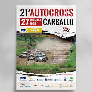 Fechas, información, programa, cartel, imágenes, mapa y ubicación de XXI Autocross (2025)  en  Carballo