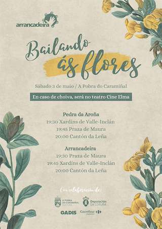Fechas, información, programa, cartel, imágenes, mapa y ubicación de Bailando as Flores  en  A Pobra do Caramiñal