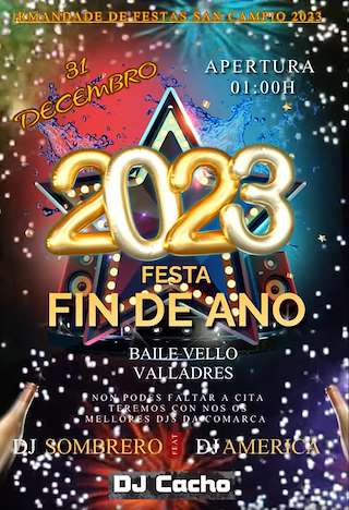 Baile de Fin de Ano en Valadares en Vigo