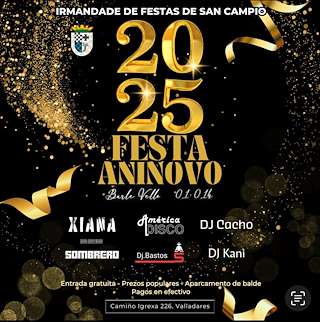 Baile de Fin de Año de Valadares en Vigo