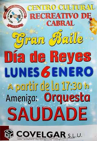 Baile de Reyes de Cabral en Vigo