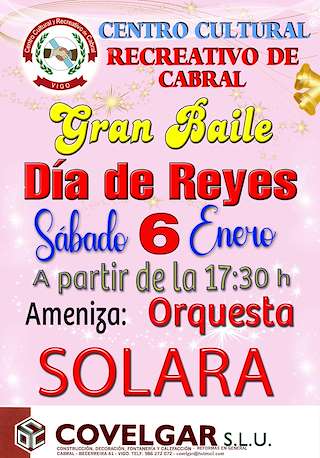 Baile de Reyes de Cabral en Vigo