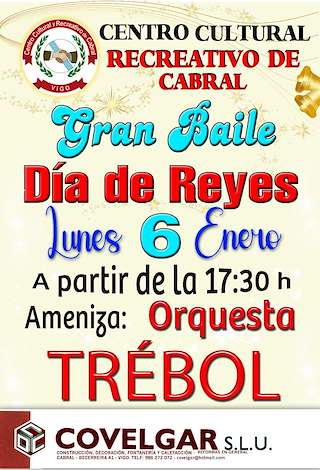 Baile de Reyes de Cabral en Vigo