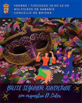 Fechas, información, programa, cartel, imágenes, mapa y ubicación de Baile da Segunda Xuventude  en  Baiona