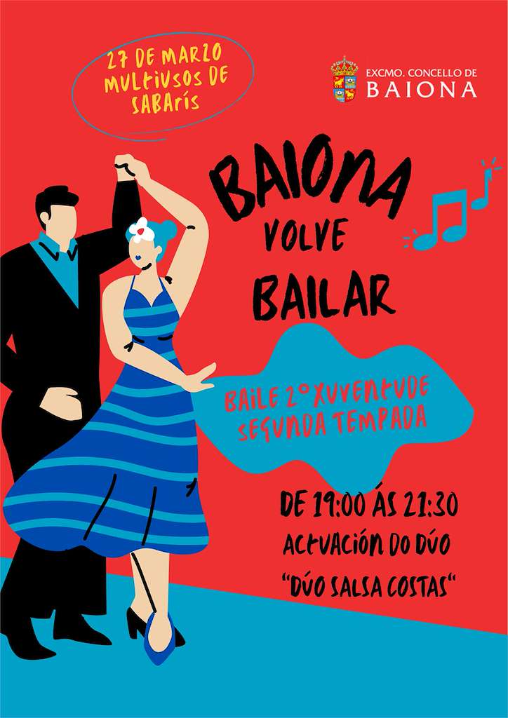 Baile da Segunda Xuventude de Sabarís en Baiona