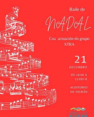 Fechas, información, programa, cartel, imágenes, mapa y ubicación de Baile de Navidad (2025)  en  Nigrán