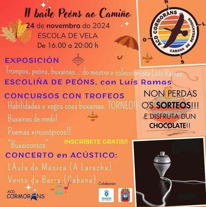 II Baile Peóns ao Camiño en Cabana de Bergantiños