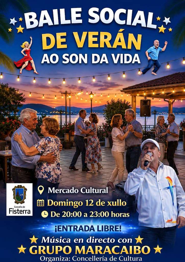 Baile Social de Verán  (2026) en Fisterra