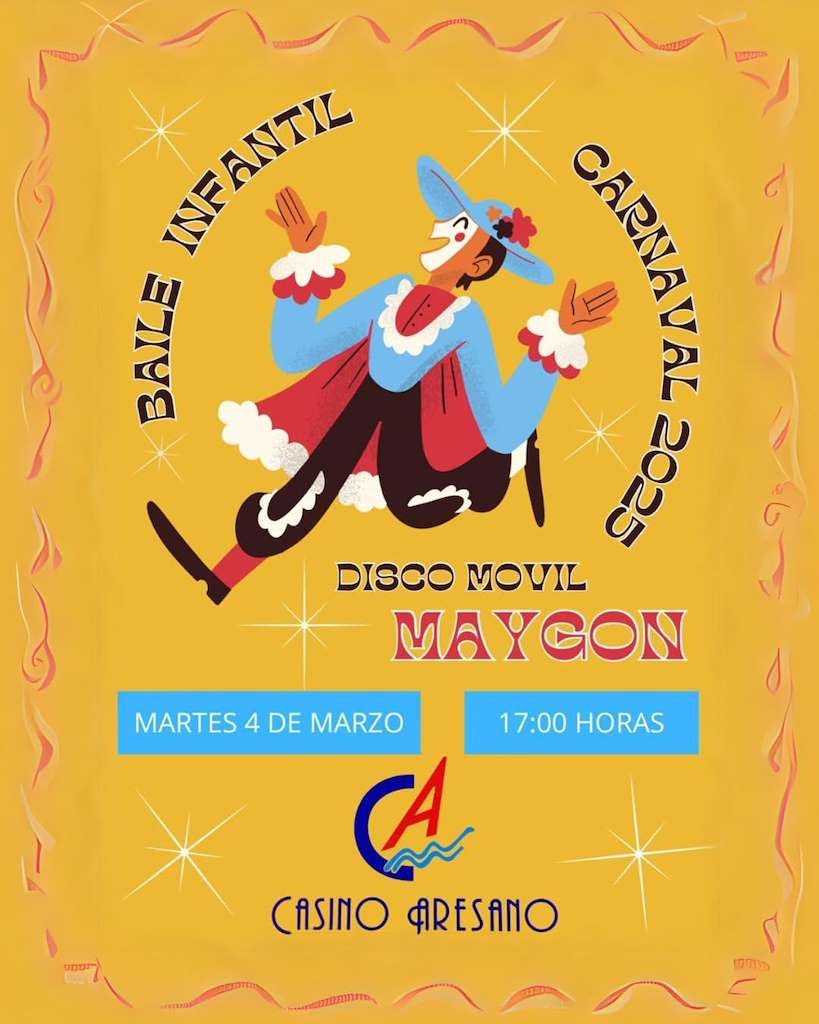 Bailes de Carnaval del Casino en Ares