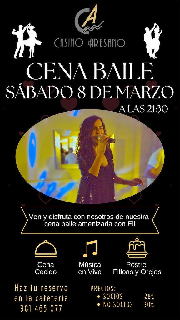 Bailes de Carnaval del Casino en Ares