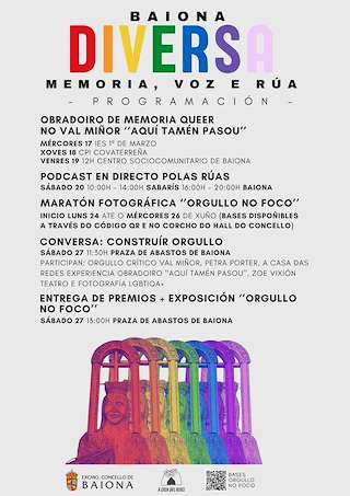 Fechas, información, programa, cartel, imágenes, mapa y ubicación de Baiona Diversa (2026)