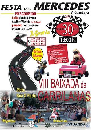 Fechas, información, programa, cartel, imágenes, mapa y ubicación de VIII Baixada de Carrilanas  en  A Guarda