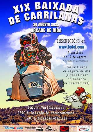 Fechas, información, programa, cartel, imágenes, mapa y ubicación de XIX Baixada de Carrilanas de Arcade   en  Soutomaior