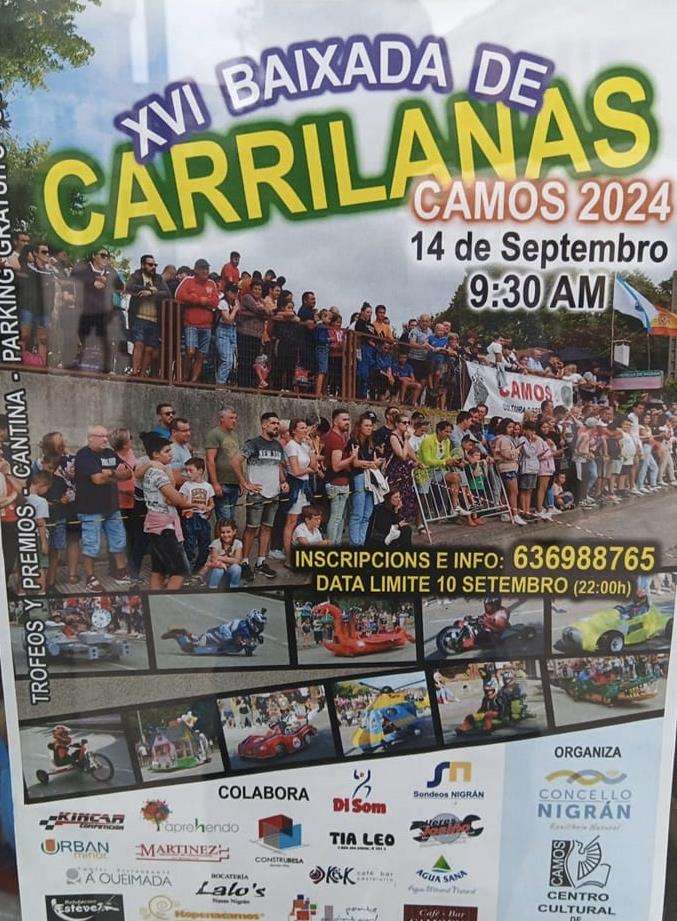 XVI Baixada de Carrilanas de Camos en Nigrán
