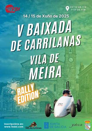 Fechas, información, programa, cartel, imágenes, mapa y ubicación de V Baixada de Carrilanas  en  Meira
