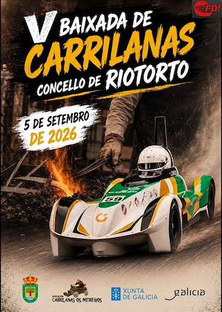 Fechas, información, programa, cartel, imágenes, mapa y ubicación de V Baixada de Carrilanas (2026) en Riotorto
