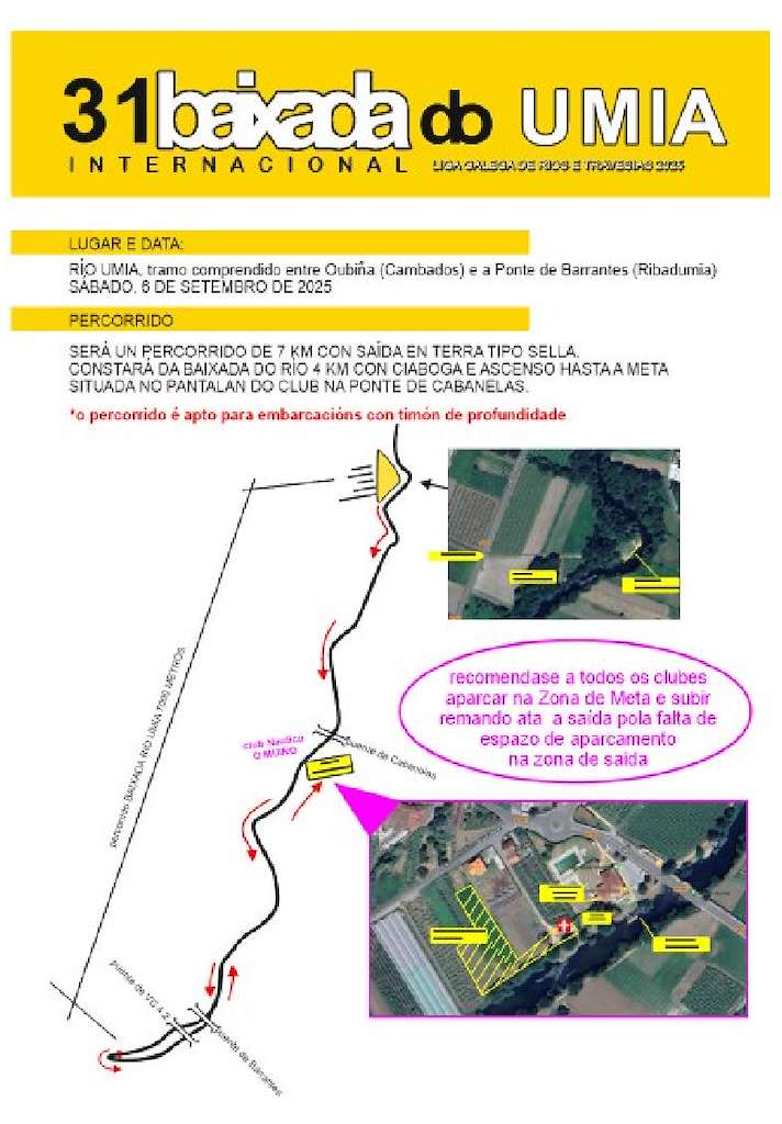 XXXI Baixada do Río Umia en Ribadumia