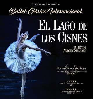 Fechas, información, programa, cartel, imágenes, mapa y ubicación de Ballet Clásico Internacional - El Lago de los Cisnes (2026)  en  Ribeira