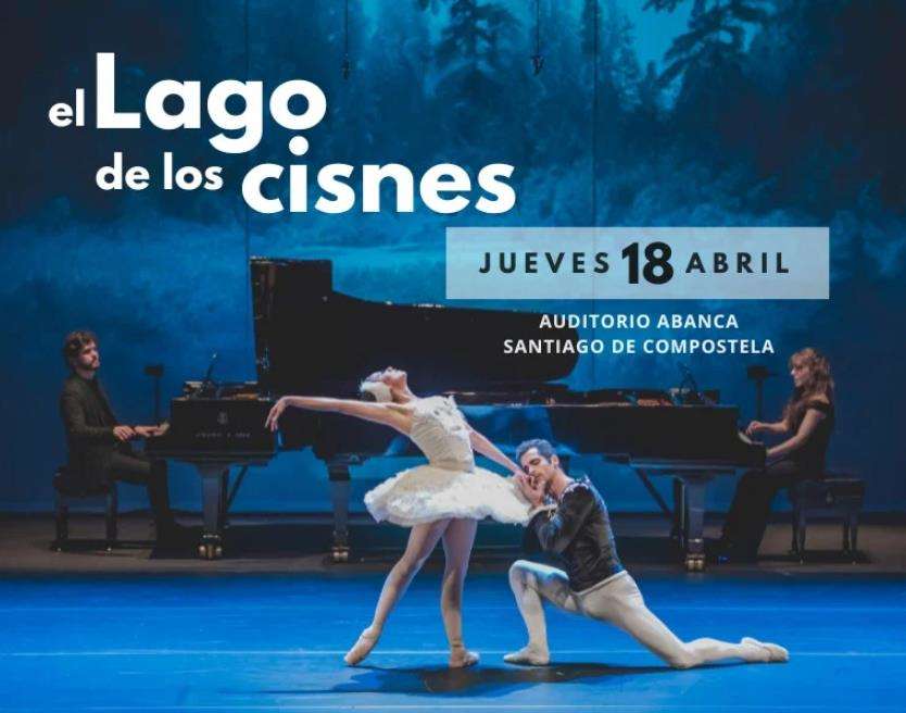 Ballet El Lago de los Cisnes (2024) en Santiago de Compostela