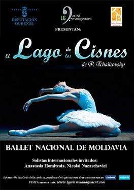 Ballet Nacional de Moldavia - Lago de los Cisnes (2022) en Ourense