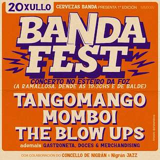 Fechas, información, programa, cartel, imágenes, mapa y ubicación de Banda Fest  en  Nigrán