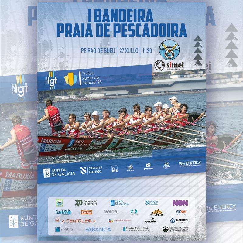 I Bandeira Praia de Pescadoira (2025) en Bueu