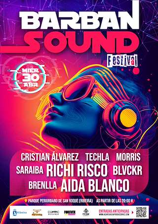 Fechas, información, programa, cartel, imágenes, mapa y ubicación de Barbansound Festival  en  Ribeira