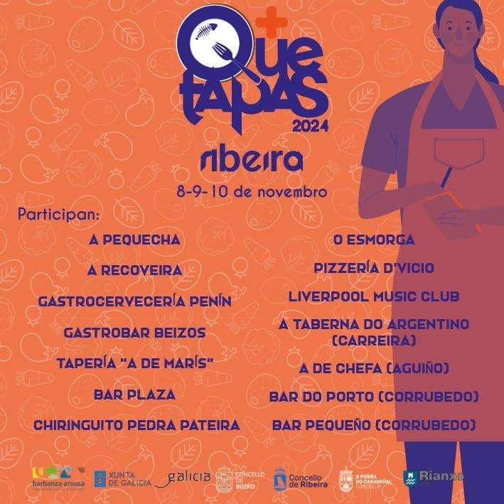 X Barbanza Arousa + Q Tapas en Ribeira
