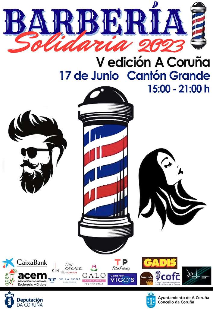 V Barbería Solidaria en A Coruña