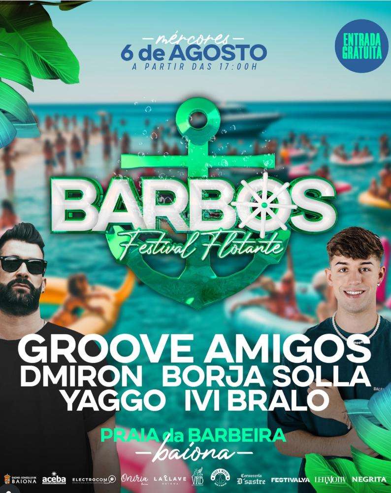 Barbos Festival Flotante (2025) en Baiona