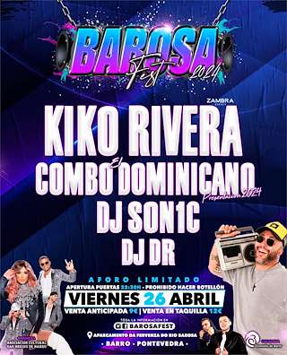 Barosa Fest en Barro