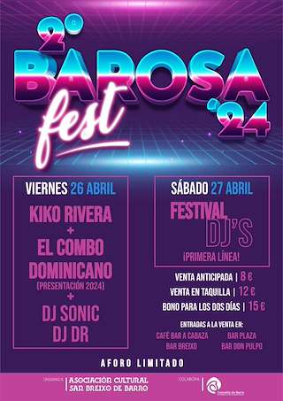 Barosa Fest en Barro