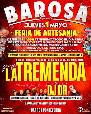Fechas, información, programa, cartel, imágenes, mapa y ubicación de Barosa Artesanía  en  Barro