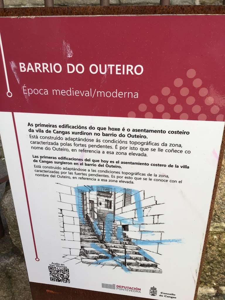 Barrio do Outeiro en Cangas de Morrazo