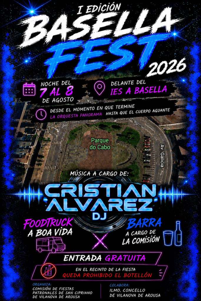 I Basella Fest (2026) en Vilanova de Arousa