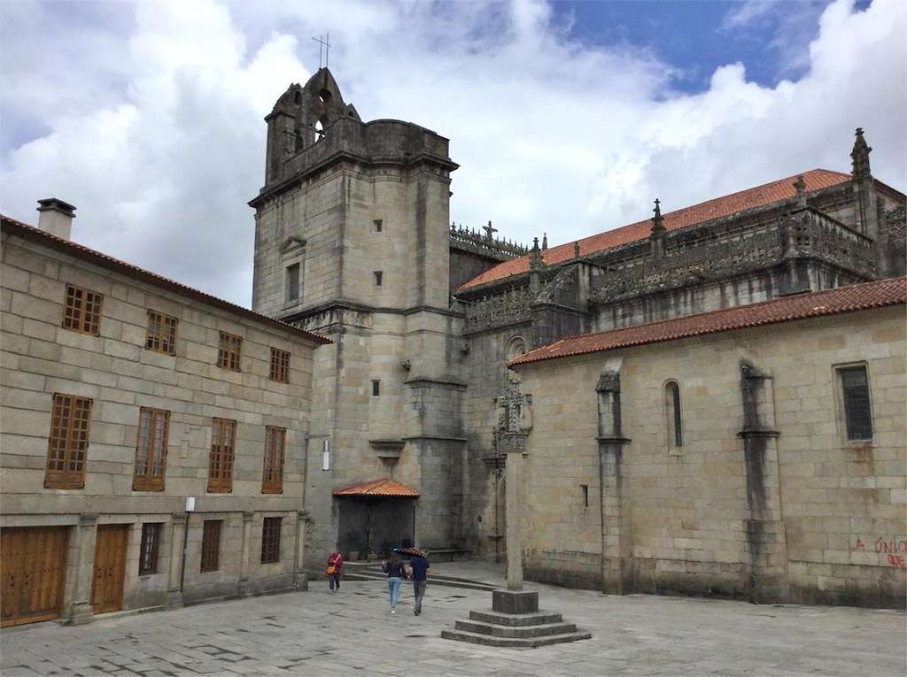Basílica de Santa María la Mayor en Pontevedra