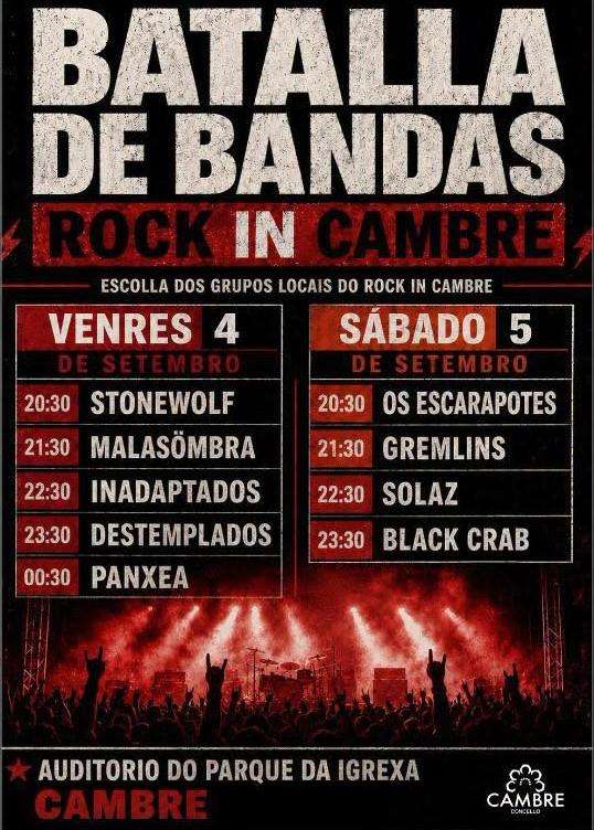 Batalla de Bandas - Rock In Cambre (2026)