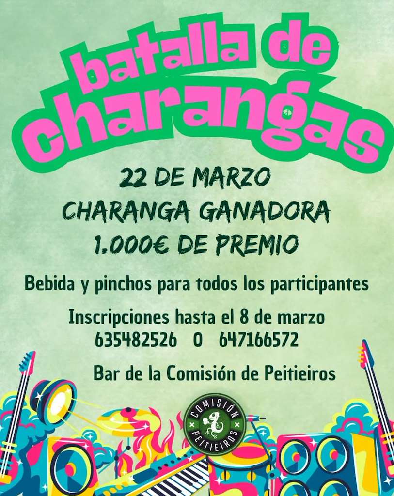 Batalla de Charangas de Peitieiros (2026) en Gondomar