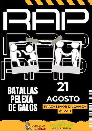 Fechas, información, programa, cartel, imágenes, mapa y ubicación de Batallas de Rap - Pelexa de Galos   en  A Cañiza