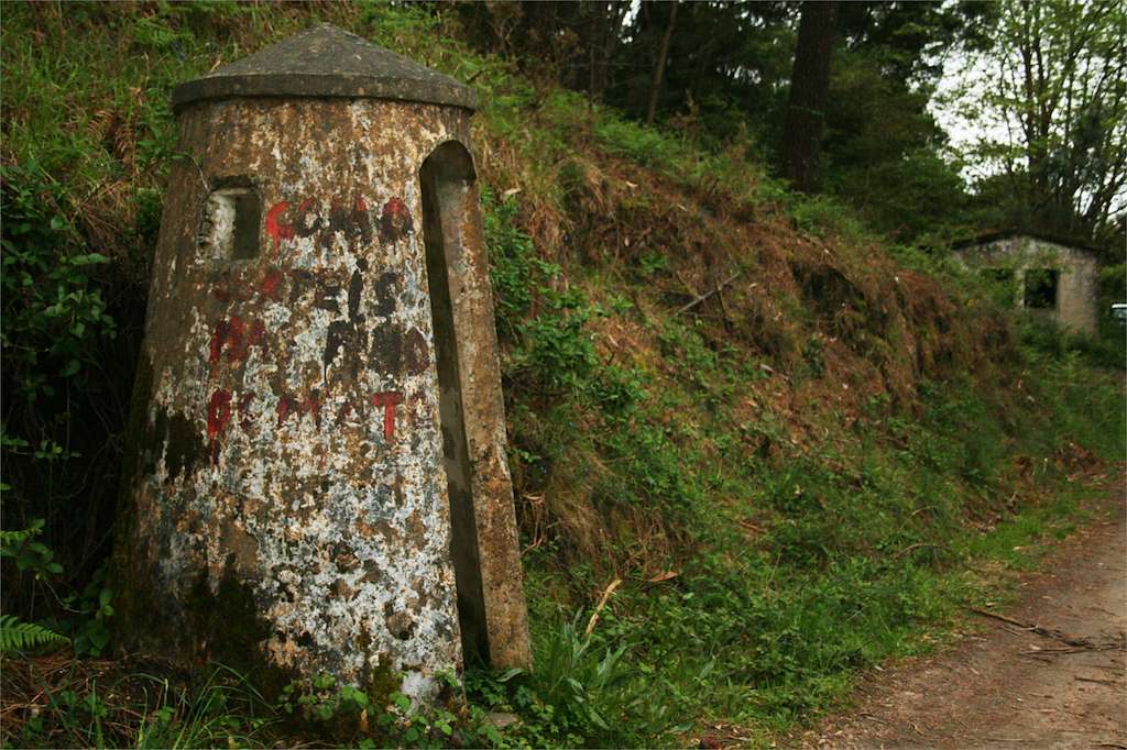 Batería Militar J3 de Monteferro en Nigrán