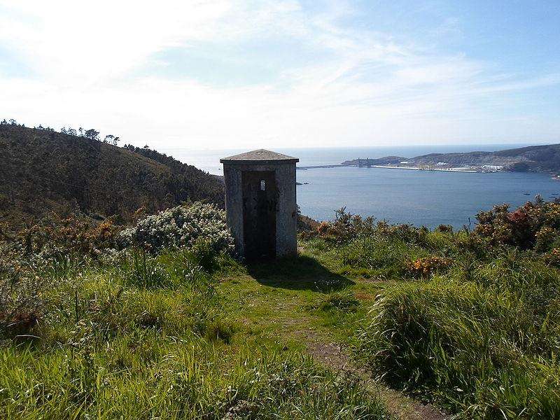 Batería y Mirador de A Bailadora en Ares