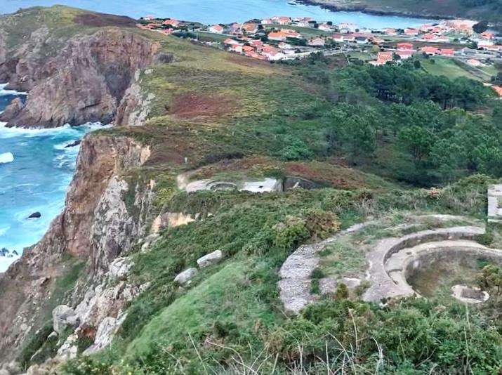 Baterías de Campelo en Valdoviño