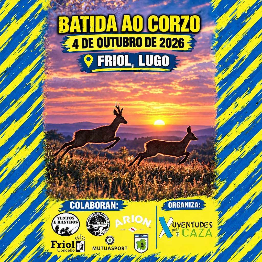 Batida ao Corzo (2026) en Friol
