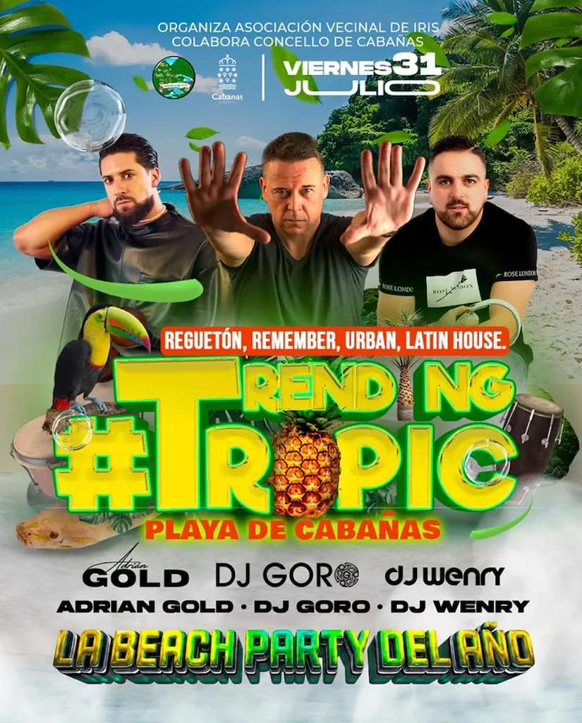 Beach Party Trending Topic (2026) en Cabanas