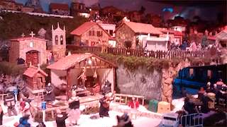 Belén Artesanal en Movimiento de Campaña (2025-2026) en Valga