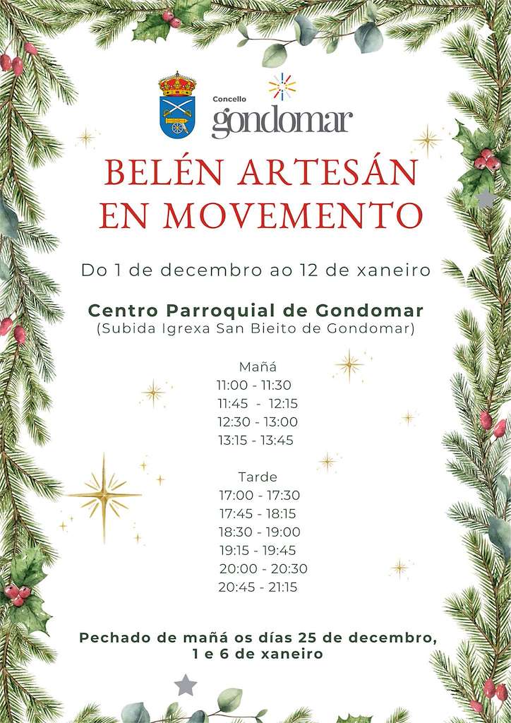 Belén Artesán en Movemento en Gondomar