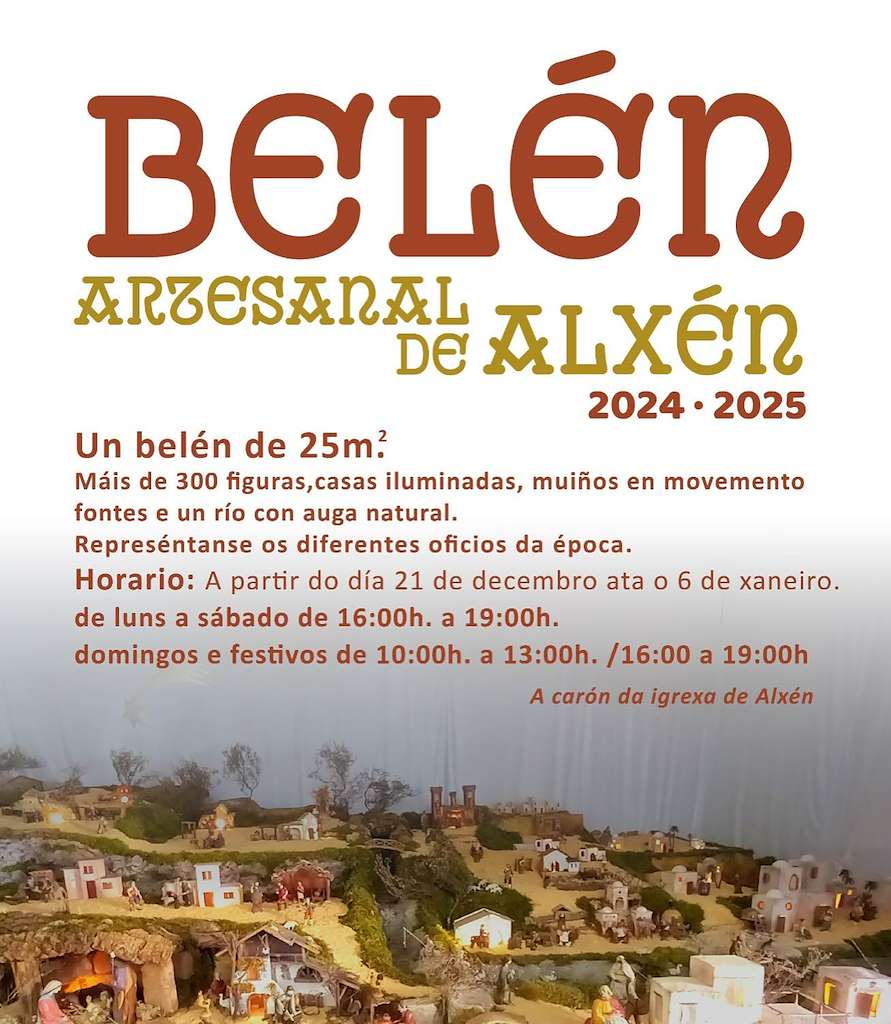 Belén Artesanal de Alxén en Salvaterra do Miño