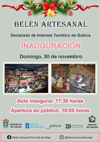 Fechas, información, programa, cartel, imágenes, mapa y ubicación de Belén Artesanal en Movimiento de Campaña (2025-2026) en Valga