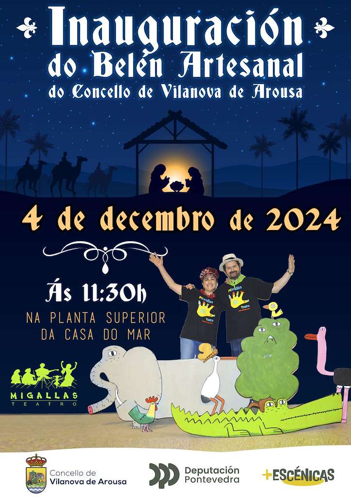 Belén Artesanal  en Vilanova de Arousa