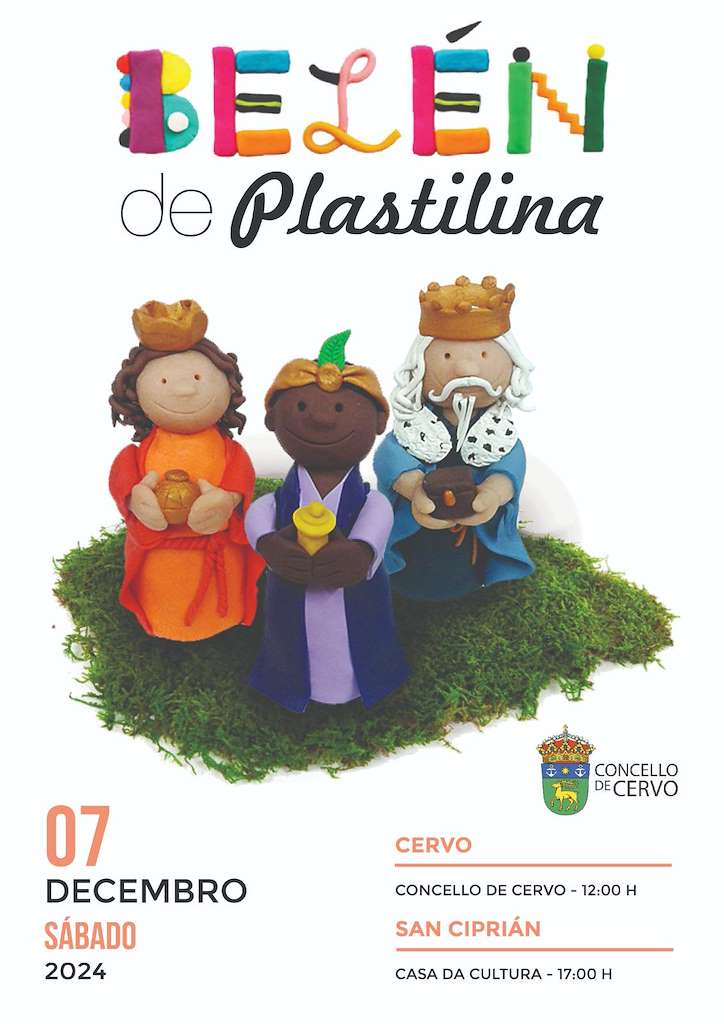 Belén de Plastilina en Cervo